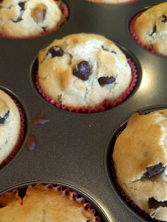A picture of Chocolate Chip Muffins.