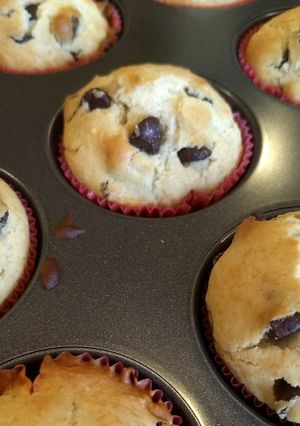 A picture of Chocolate Chip Muffins.
