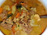 Tongseng jeroan sapi