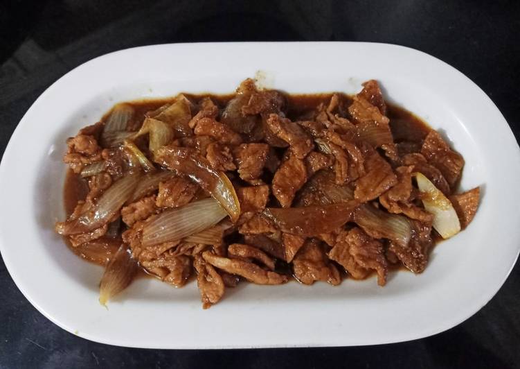 makanan Toping Rice Bowl yang merasakan kenyamanan