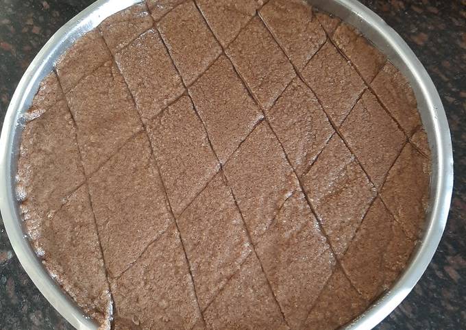 How to Prepare Eric Ripert Ragi sukhdi (gur papdi)