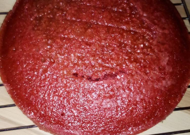 Recipe of Speedy Red Velvet Cake (RVC)