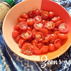 Cherry Tomato Salad with Oregano A picture of Cherry Tomato Salad with Oregano.