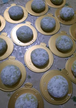 Foto resep Bomboloni Pandan