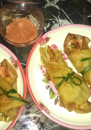 A picture of Bandu khan Paratha Chicken Rolls.