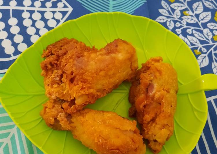 Ayam goreng homemade ala KFC