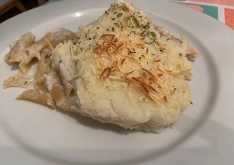 Pasta integral con Salsa de coliflor