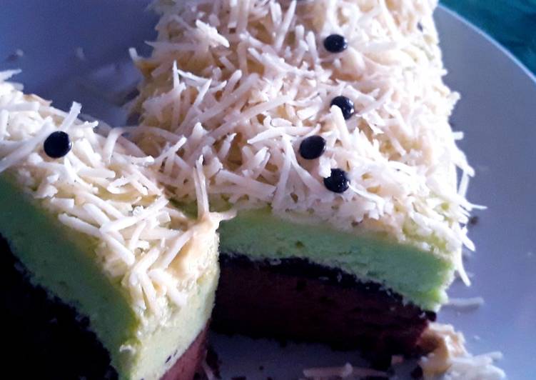 Bronis cake pandan