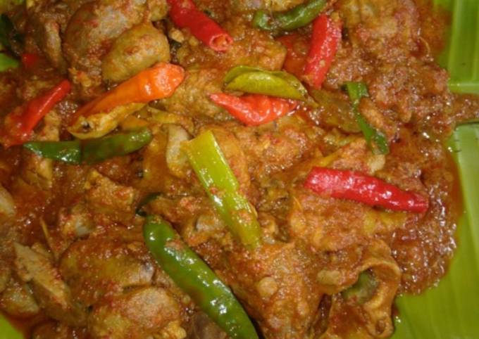 Resep Ati ampela balado super pedas lezat yang Lezat