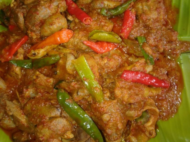 Resep Ati ampela balado super pedas lezat yang Lezat