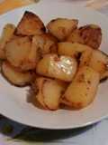 Papas sudadas con orégano