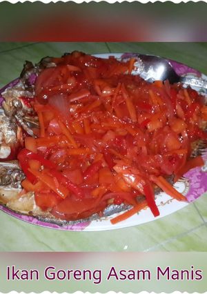 Foto resep Ikan goreng asam manis