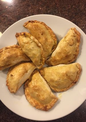 Una foto de Empanada sin gluten de carne al horno