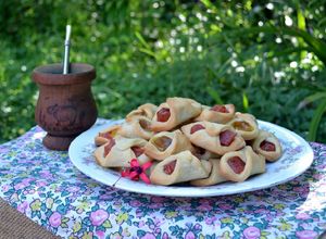 Una foto de Pañuelitos de dulce con masa de queso😲