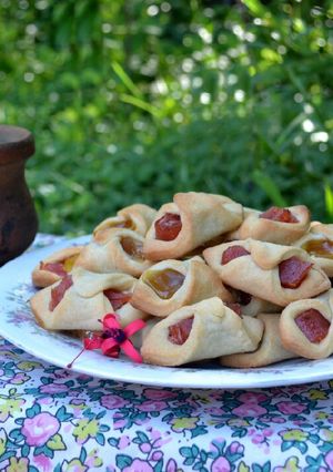 Una foto de Pañuelitos de dulce con masa de queso😲
