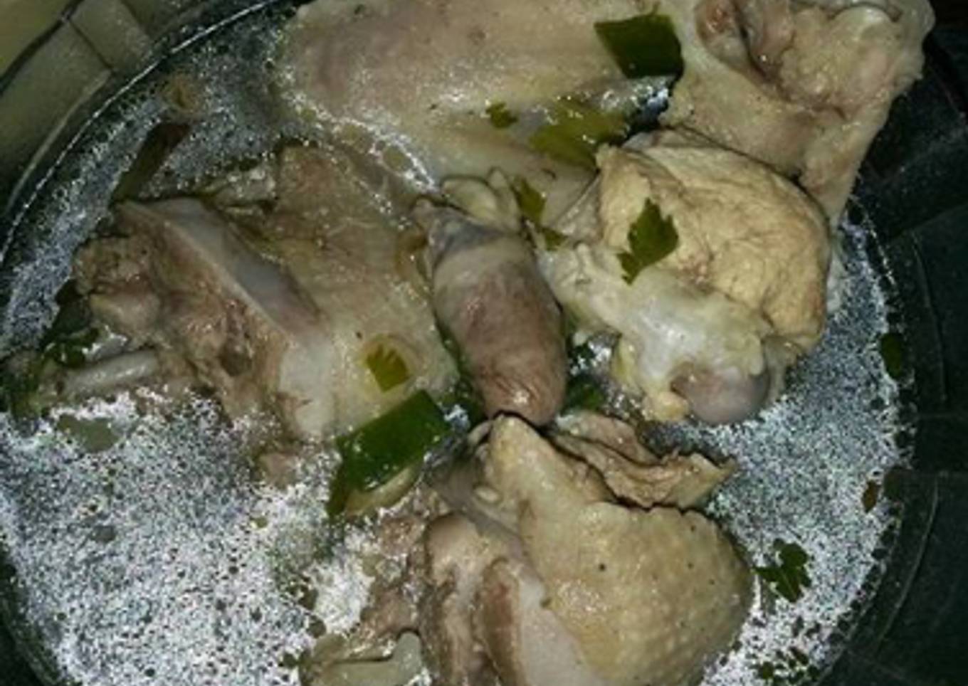 Sop ayam segar