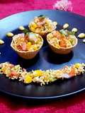 Spicy Maggi Muffin Bhel