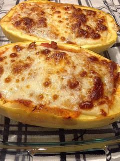 A picture of Spaghetti Squash Lasagna Bowls.