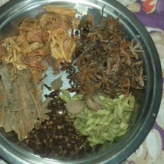 A picture of Biryani masala(star ingredient).