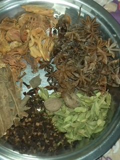 A picture of Biryani masala(star ingredient).