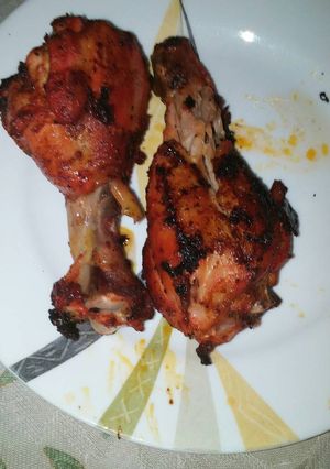 A picture of Tandoori chicken.