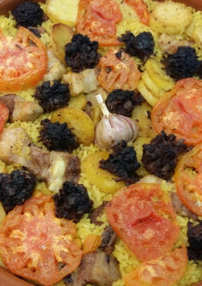 Una foto de Arroz al horno