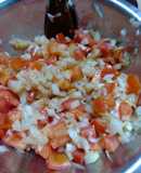 Ensalada de bacalao"esqueixada"