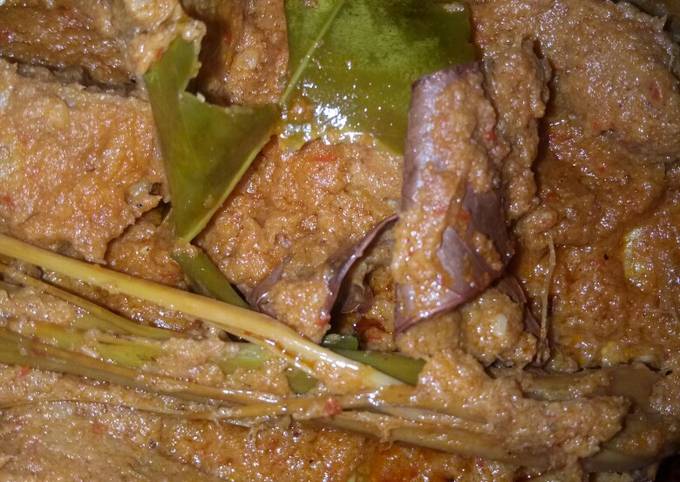Cara Bikin Rendang daging sapi sederhana Simpel