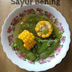 A picture of Sayur Bening Jagung Kapri.