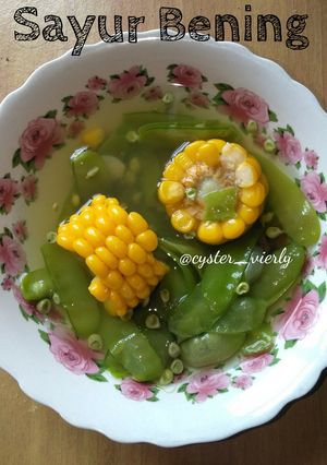Foto resep Sayur Bening Jagung Kapri