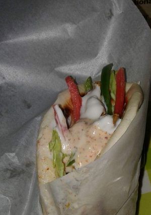 A picture of Shawarma.
