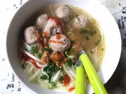 Gambar meatball soup