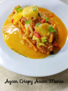 Foto resep Ayam Crispy Asam Manis