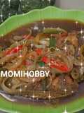 Ikan sebelah asem manis bombay cabe