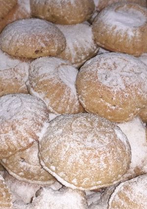 صورة لوصفة معمول السميد بالتمر