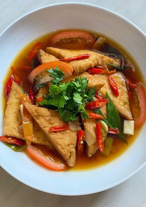 Foto resep Sayur Tahu Kecap