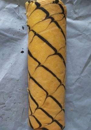 Foto resep Bolu gulung blue berry