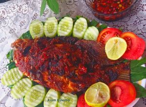 Foto resep Ikan Gurame Bakar Bumbu Jimbaran