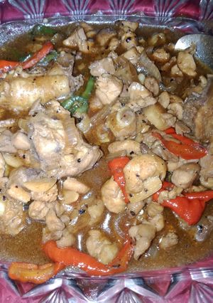 Foto resep Ayam lada hitam