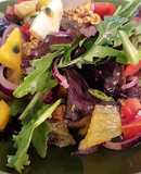 Ensalada con aloe vera / sábila