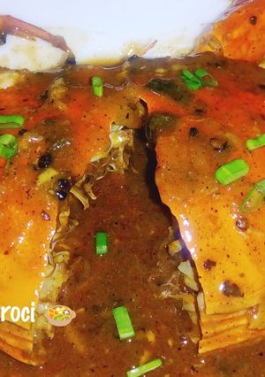 Foto resep Kepiting Lada Hitam