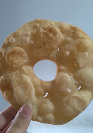 Una foto de Torta fritas express