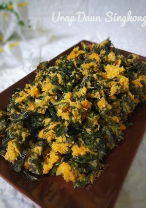 Foto resep Urap Daun Singkong