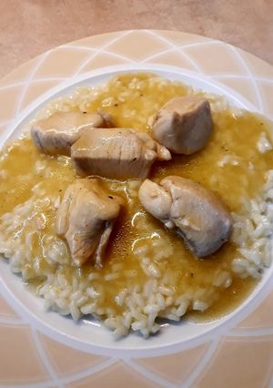 Φωτογραφία της συνταγής Κότα 🐔 λεμονάτη 🍋σαν της Αποστολίας