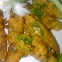 फ्रेंचबीन पनीर पकोड़ा A picture of फ्रेंचबीन पनीर पकोड़ा.