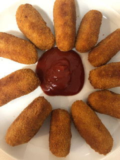 Una foto de Croquetas de pollo facilísimas