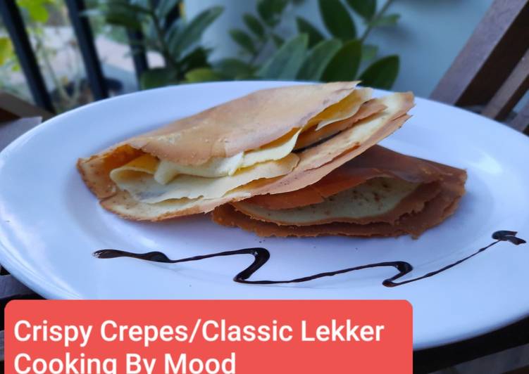 Resep Crispy Crepes Classic Lekker Yang Renyah