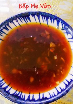 Hình của món Nước mắm me.