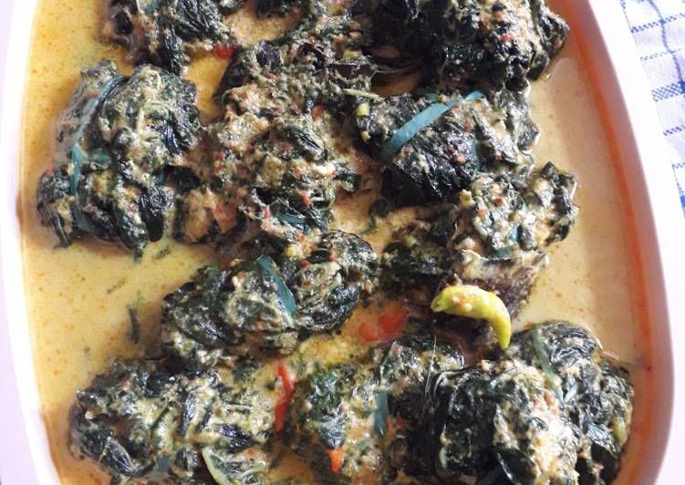 Resep Buntil Daun Ubi yang Sedap