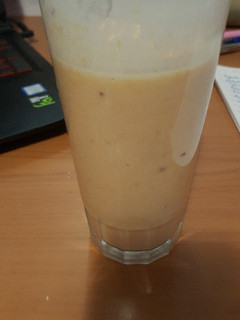 Una foto de Batido de melocotón